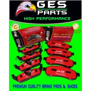 Premium Quality Brake Pads 2 Sets Front & Rear 04-08 FORD F150 Lincoln Mark LT D1083 / D1012
